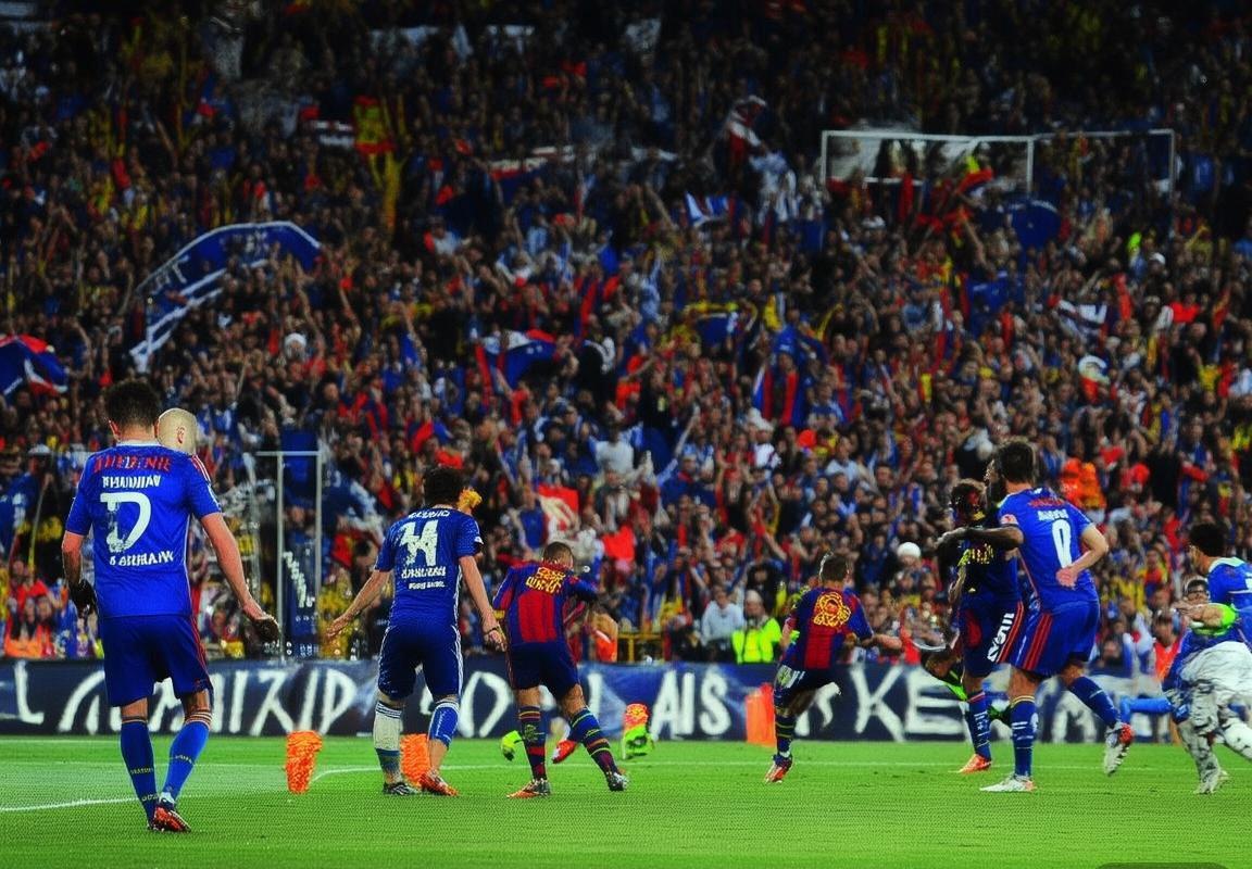 切尔西vs巴萨欧冠巅峰对决：激情碰撞经典重现(图1)